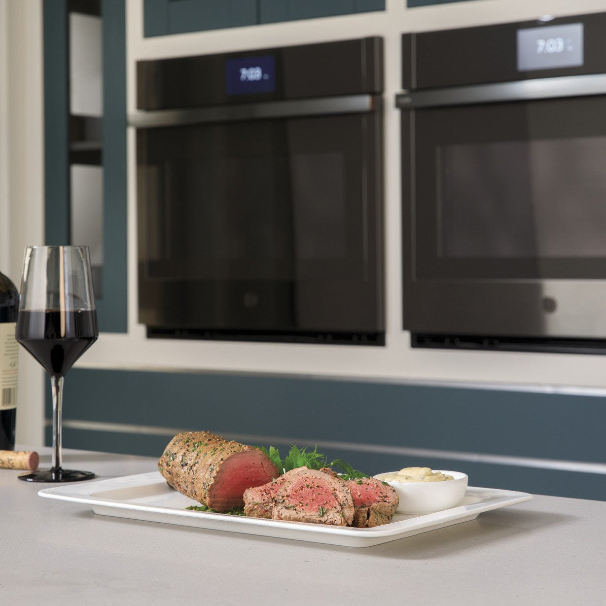 GE Profile PTS9000SNSS 30" 5.0 Cu. Ft. Smart Built-In Convection Single Wall Oven with In-Oven Camera