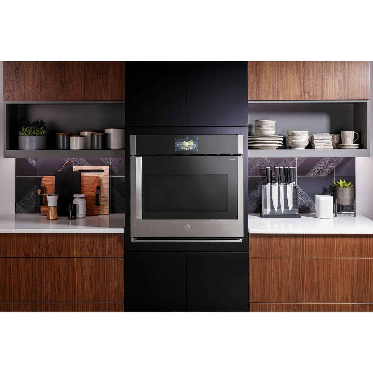 GE Profile PTS700LSNSS 30" 5.0 Cu. Ft. Smart Built-In Convection Single Wall Oven with Left-Hand Side-Swing Door – Coastal Appliance Co.