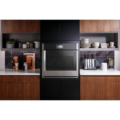 GE Profile PTS700LSNSS 30" 5.0 Cu. Ft. Smart Built-In Convection Single Wall Oven with Left-Hand Side-Swing Door – Coastal Appliance Co.