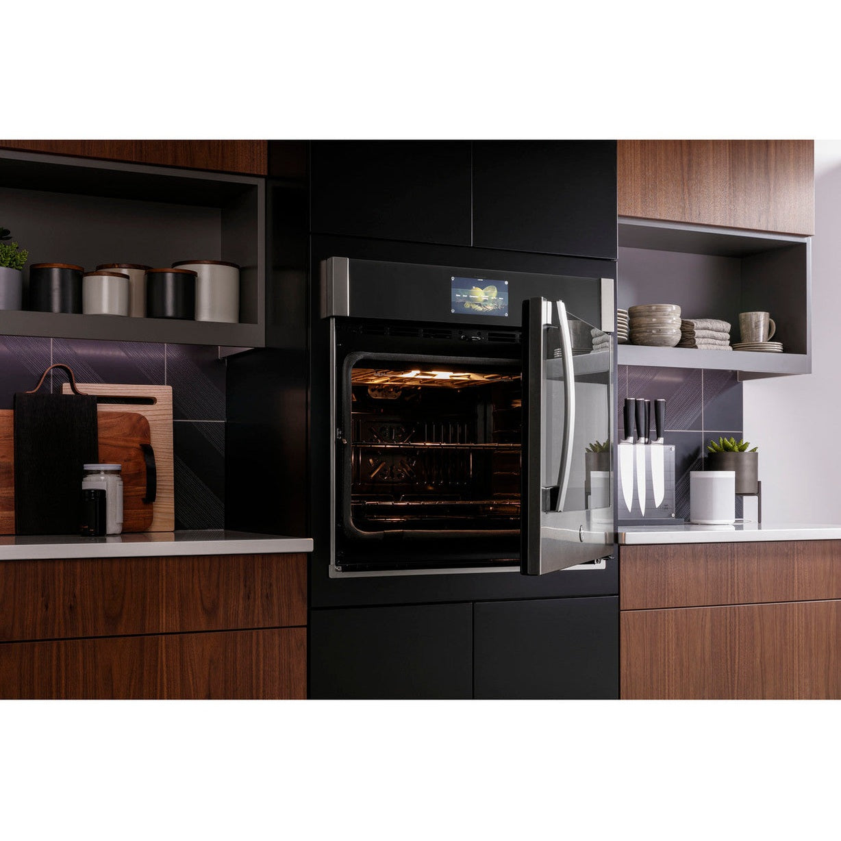 GE Profile PTS700LSNSS 30" 5.0 Cu. Ft. Smart Built-In Convection Single Wall Oven with Left-Hand Side-Swing Door – Coastal Appliance Co.
