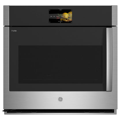 GE Profile PTS700LSNSS 30" 5.0 Cu. Ft. Smart Built-In Convection Single Wall Oven with Left-Hand Side-Swing Door – Coastal Appliance Co.