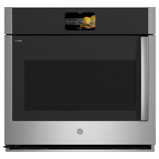 GE Profile PTS700LSNSS 30" 5.0 Cu. Ft. Smart Built-In Convection Single Wall Oven with Left-Hand Side-Swing Door – Coastal Appliance Co.