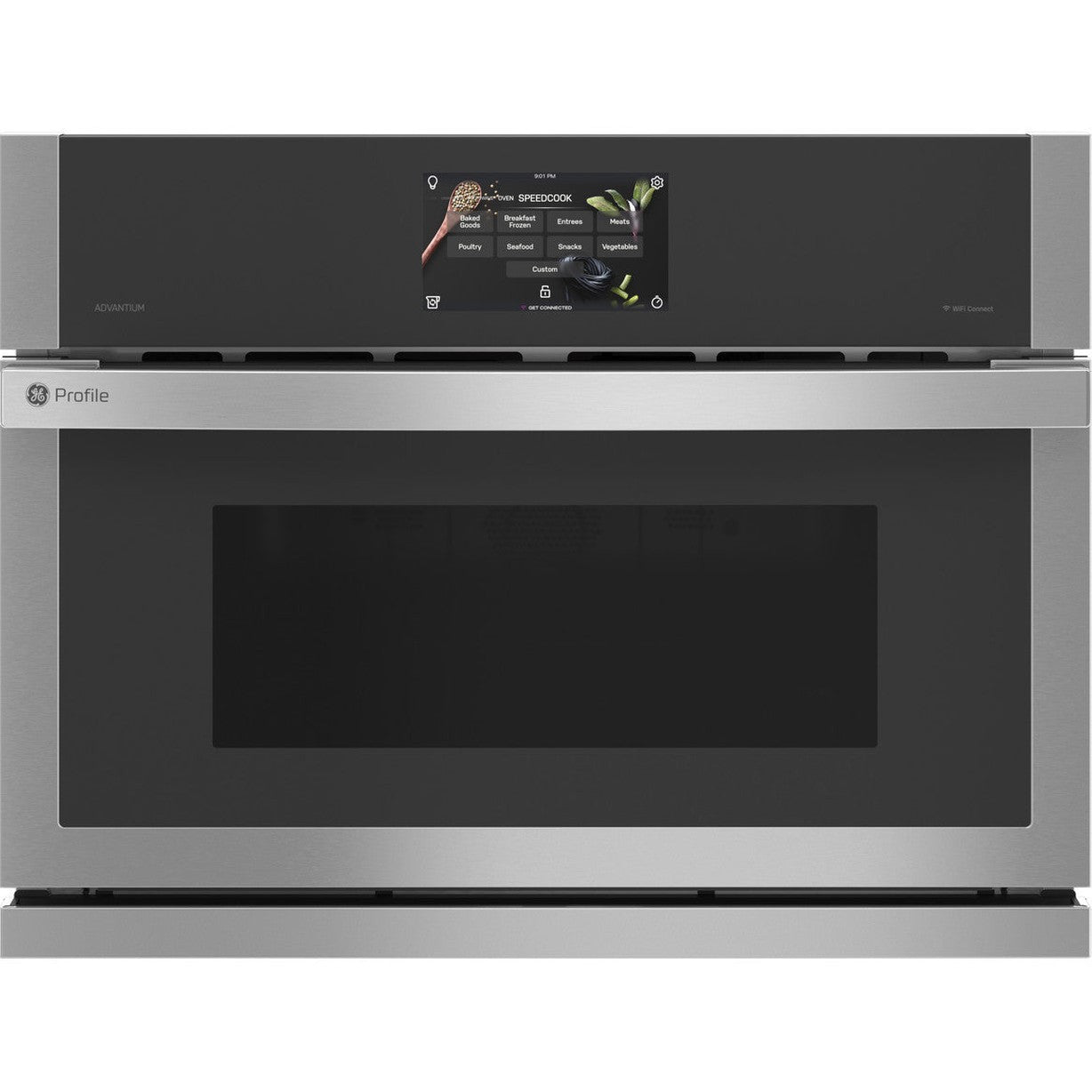 GE Profile PSB9100SVSS 27" Single Wall Oven with 120V Advantium® Technology – Stainless Steel