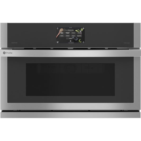 GE Profile PSB9240SVSS 30" Single Wall Oven with 240V Advantium® Technology – Stainless Steel
