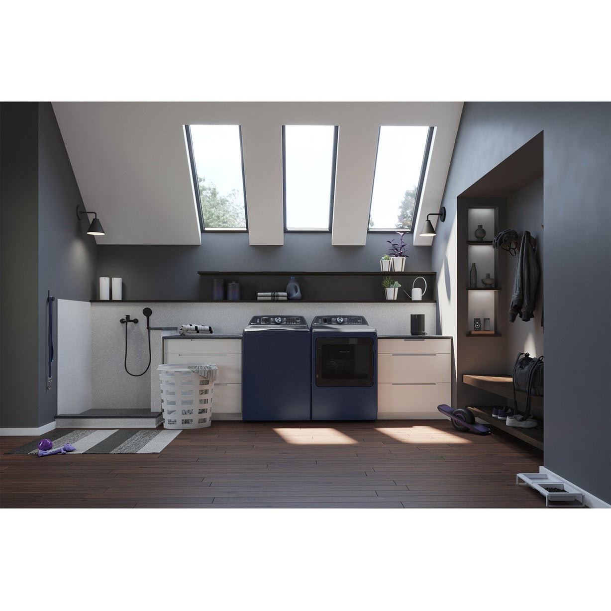 GE Profile PTW805BPWRS 5.3 cu. ft. Top Load Washer with Agitator