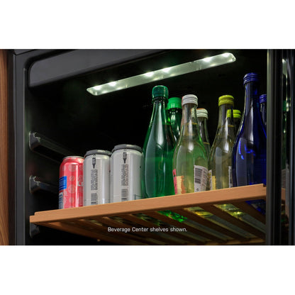 GE Profile PVS06BSPSS 24" 5.1 Cu. Ft. 155-Can / 52-Bottle Beverage Center