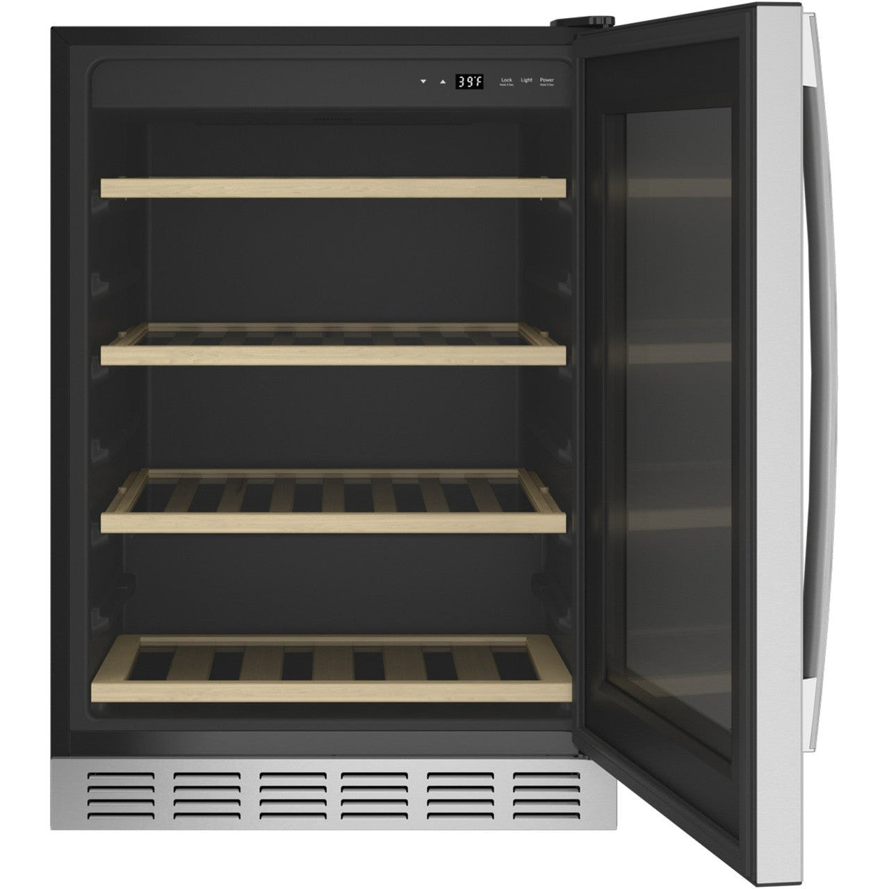 GE Profile PVS06BSPSS 24" 5.1 Cu. Ft. 155-Can / 52-Bottle Beverage Center