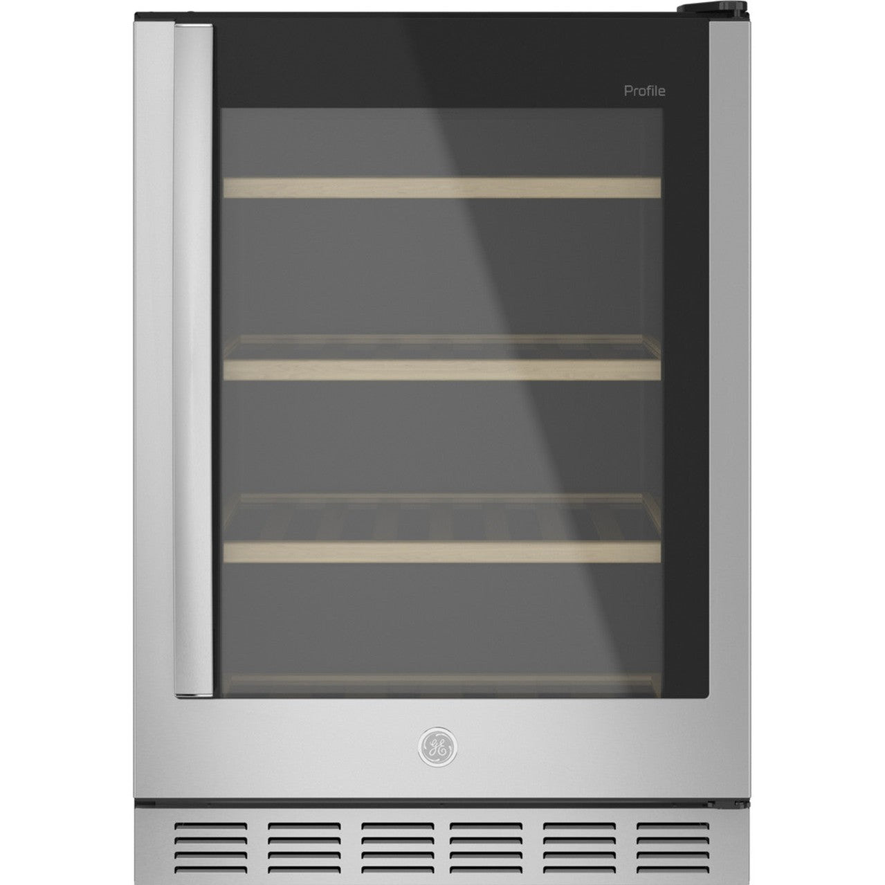 GE Profile PVS06BSPSS 24" 5.1 Cu. Ft. 155-Can / 52-Bottle Beverage Center