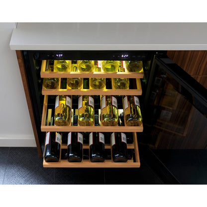 GE Profile PWS06DSPSS 24" 44-Bottle Dual Zone Wine Cooler