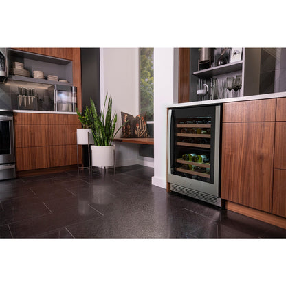 GE Profile PWS06DSPSS 24" 44-Bottle Dual Zone Wine Cooler