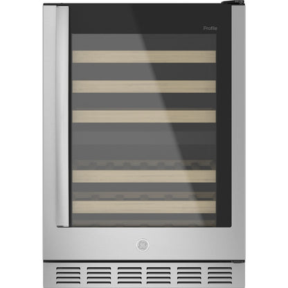 GE Profile PWS06DSPSS 24" 44-Bottle Dual Zone Wine Cooler