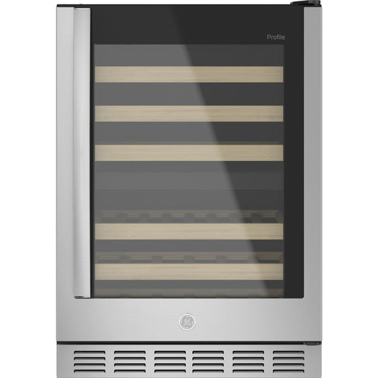 GE Profile PWS06DSPSS 24" 44-Bottle Dual Zone Wine Cooler – Stainless Steel
