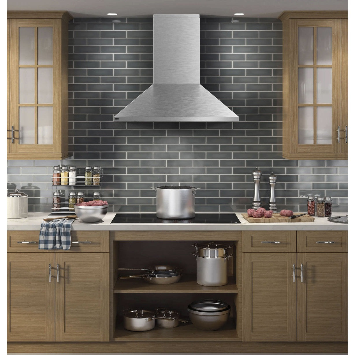 GE Profile PVW1030SWSS 30" Wall-Mount Vent Hood with Clean Air Sensors – Stainless Steel