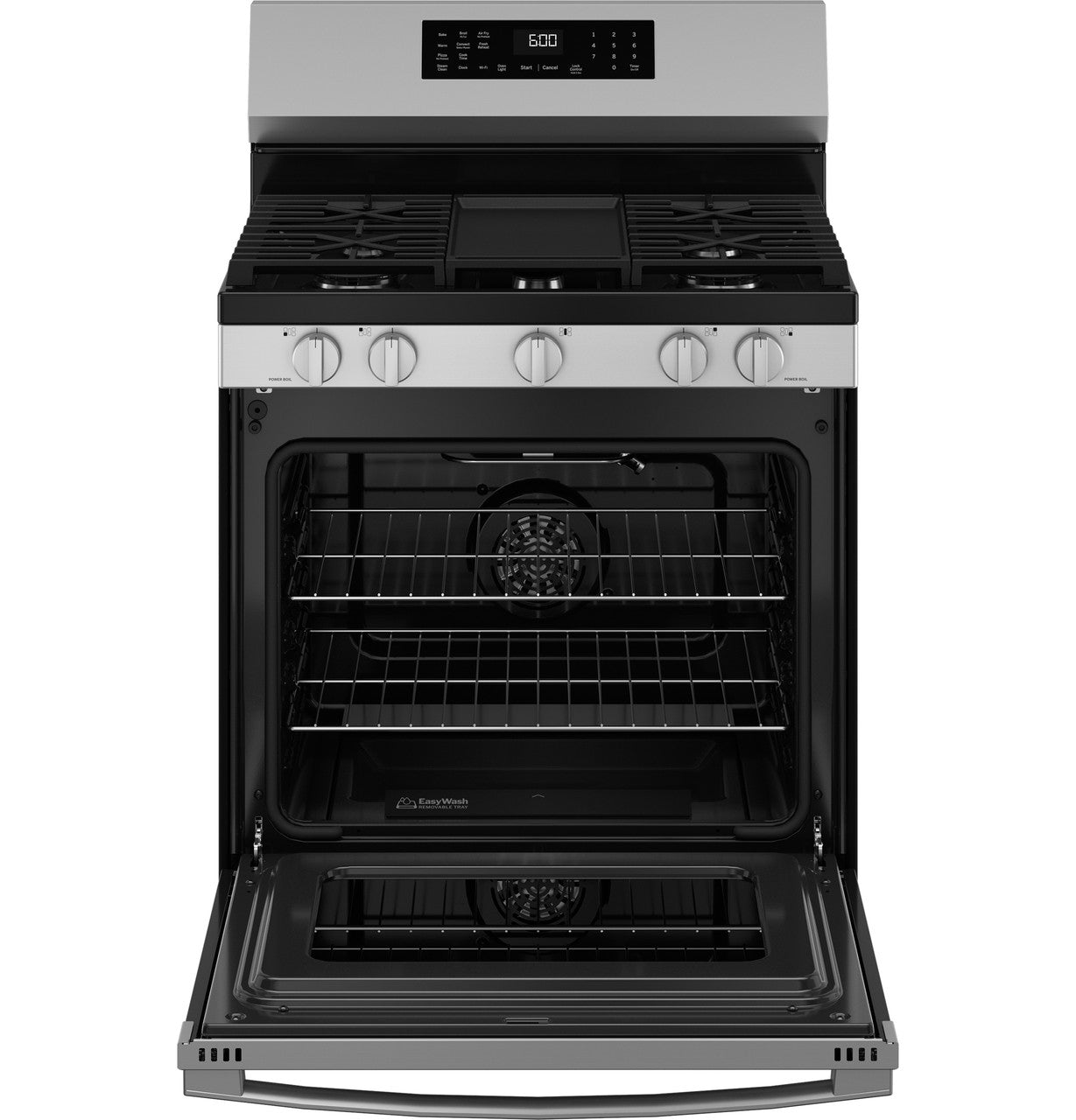 GE GGF600AVSS 30" Free-Standing Gas Convection Range – Stainless Steel