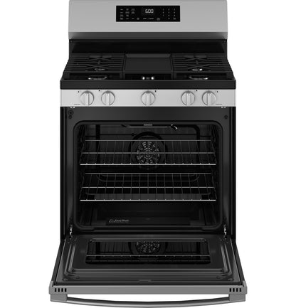 GE GGF600AVSS 30" Free-Standing Gas Convection Range – Stainless Steel