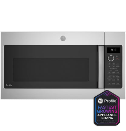 GE Profile PVM9179SRSS 30" 1.7 Cu. Ft. Convection Over-the-Range Microwave