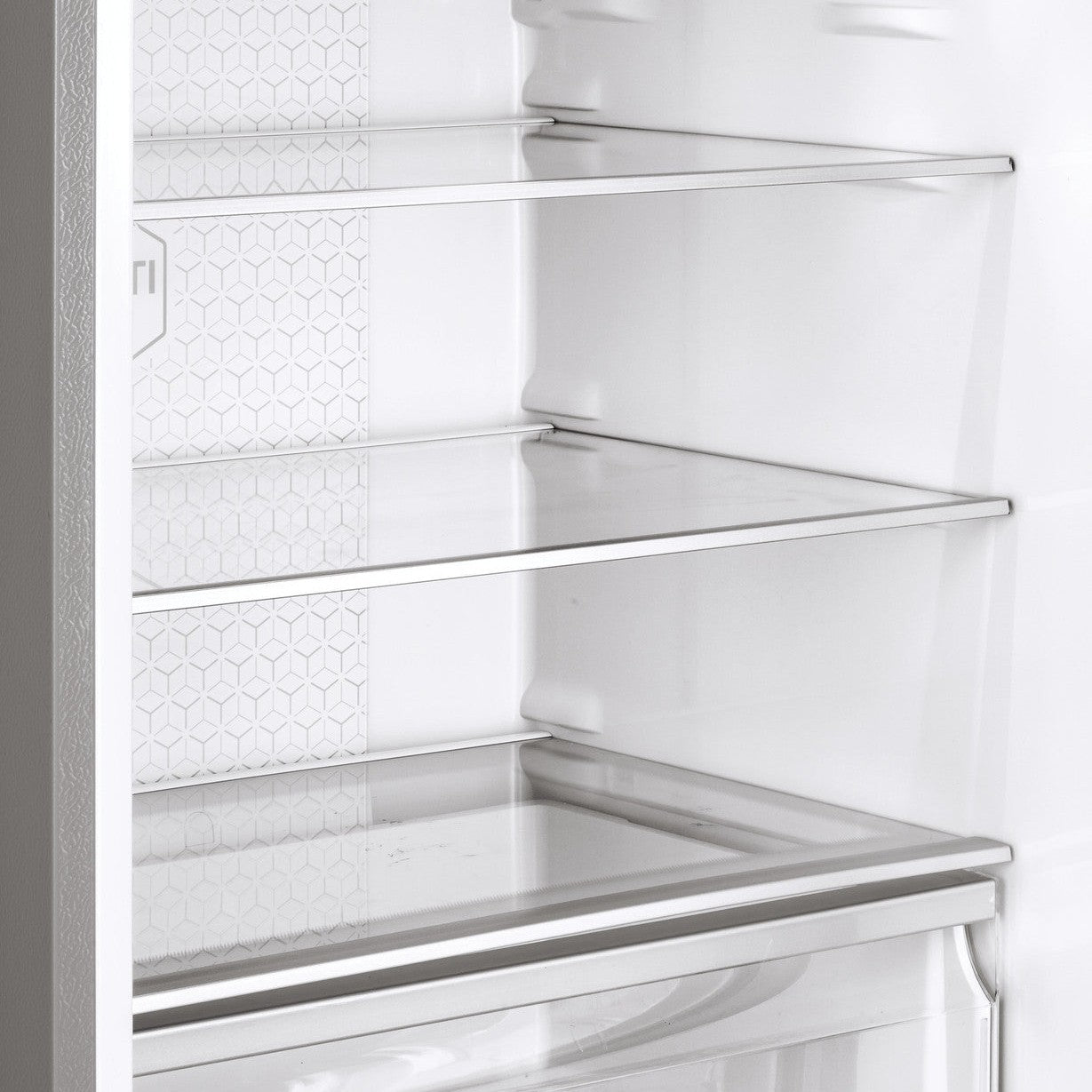 Haier HRB15N3BGS 28" Bottom-Freezer Refrigerator 15 Cu. Ft. – Stainless Steel