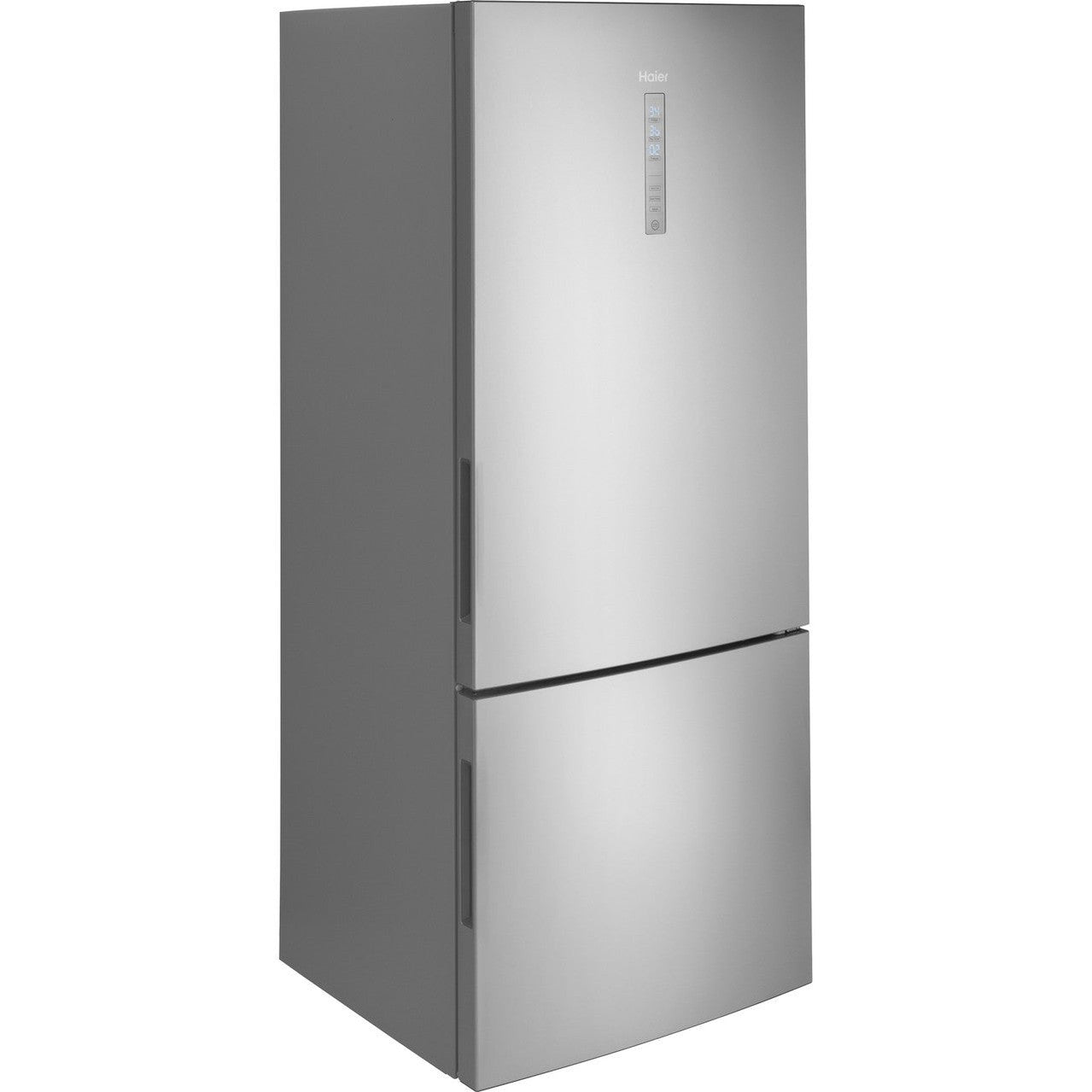 Haier HRB15N3BGS 28" Bottom-Freezer Refrigerator 15 Cu. Ft. – Stainless Steel