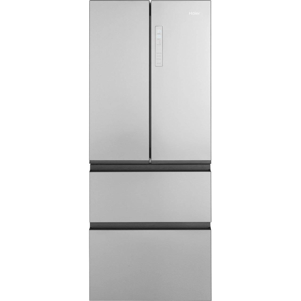 Haier QJS15HYRFS 28" Counter-Depth French Door Refrigerator 15 Cu. Ft. – Fingerprint Resistant Stainless Steel