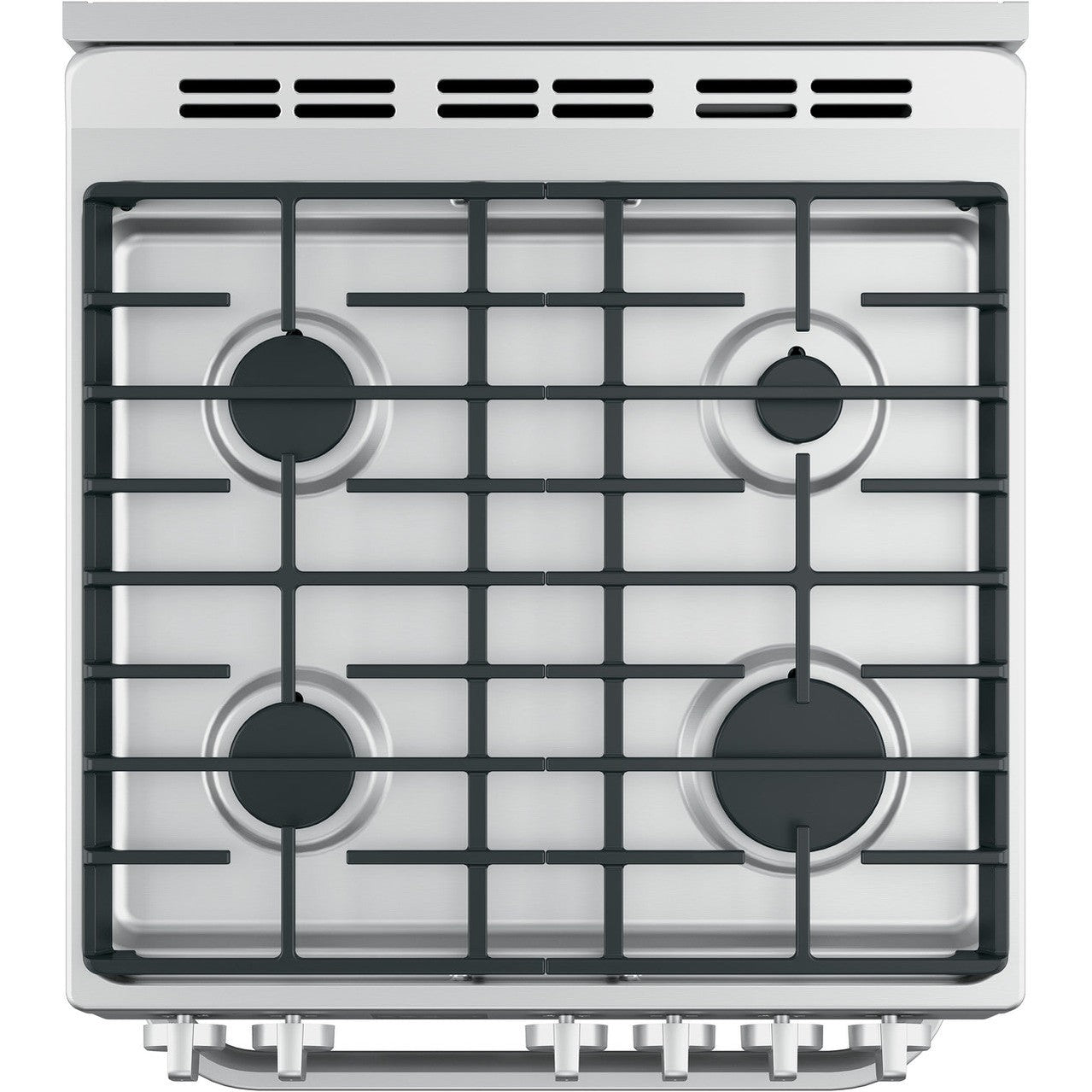 Haier QGAS740RMSS 24" Gas Range with Convection and Steam Clean – Stainless Steel