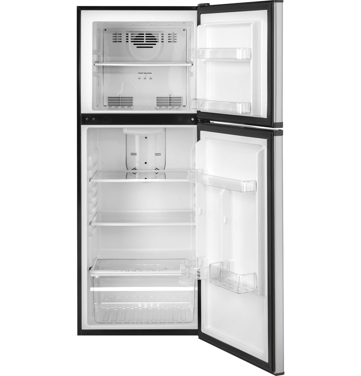 Haier HA10TG21SS 24" Top-Freezer Refrigerator 9.8 Cu. Ft. – Stainless Steel