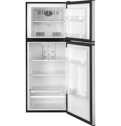 Haier HA10TG21SS 24" Top-Freezer Refrigerator 9.8 Cu. Ft. – Stainless Steel