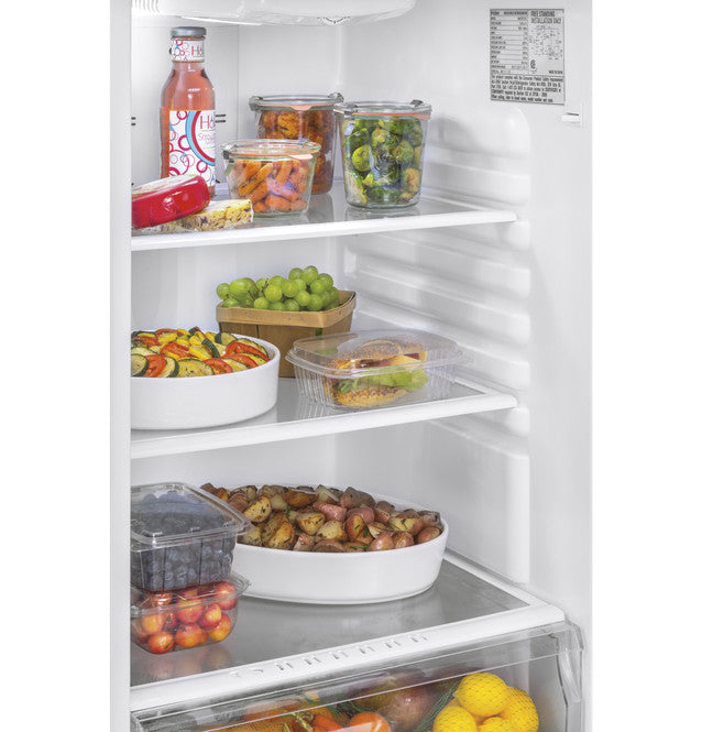 Haier HA10TG21SS 24" Top-Freezer Refrigerator 9.8 Cu. Ft. – Stainless Steel