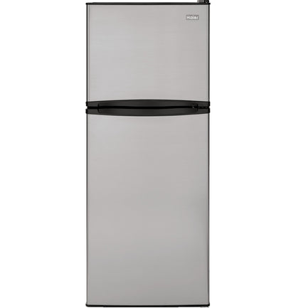 Haier HA10TG21SS 24" Top-Freezer Refrigerator 9.8 Cu. Ft. – Stainless Steel