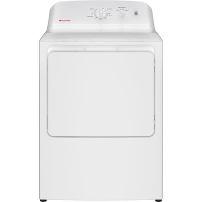 Hotpoint HTX26EASWWW 6.2 cu. ft. Shallow Depth Electric Dryer