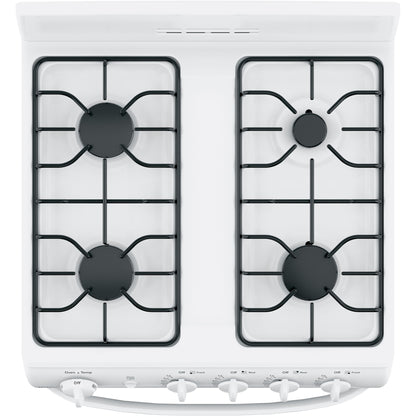 Hotpoint RGAS300DMWW 24" Front-Control Freestanding Gas Range 2.9 Cu. Ft. – White