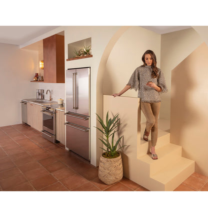 Café CJE23DP2WS1 23.2 Cu. Ft. 4-Door Counter Depth French Door Refrigerator