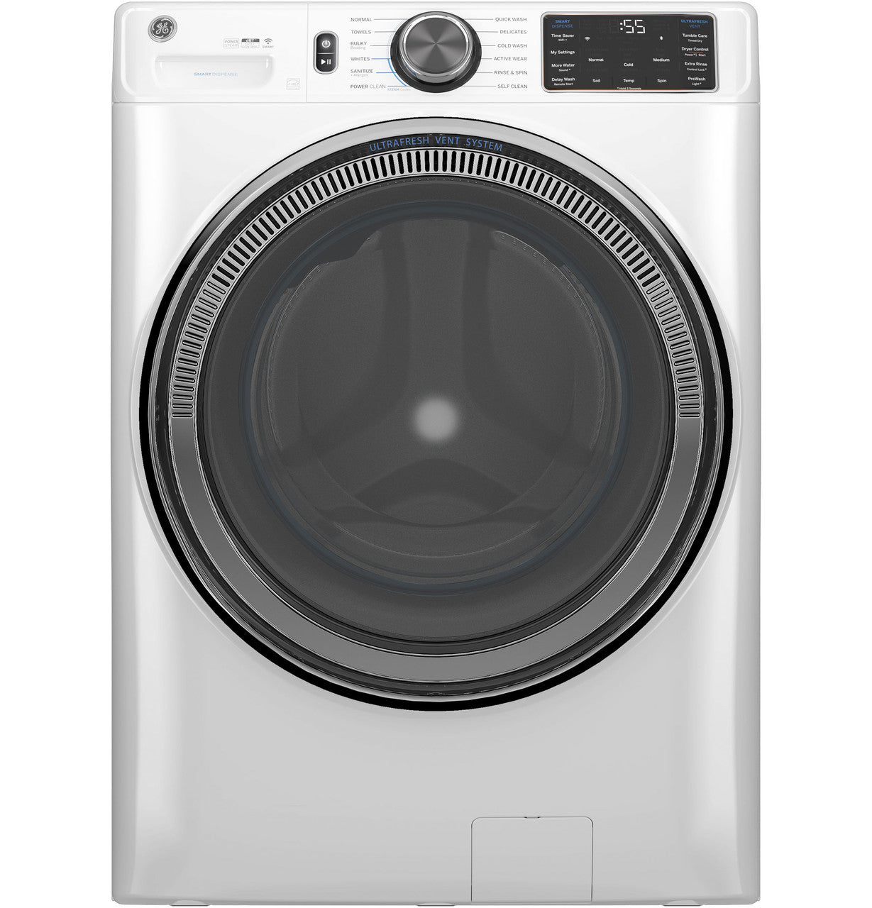GE GFW655SSVWW 5.0 cu. ft. Front Load Washer with UltraFresh Vent