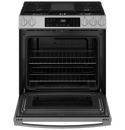 GE GGS500PVSS 30″ Slide-In Gas Range