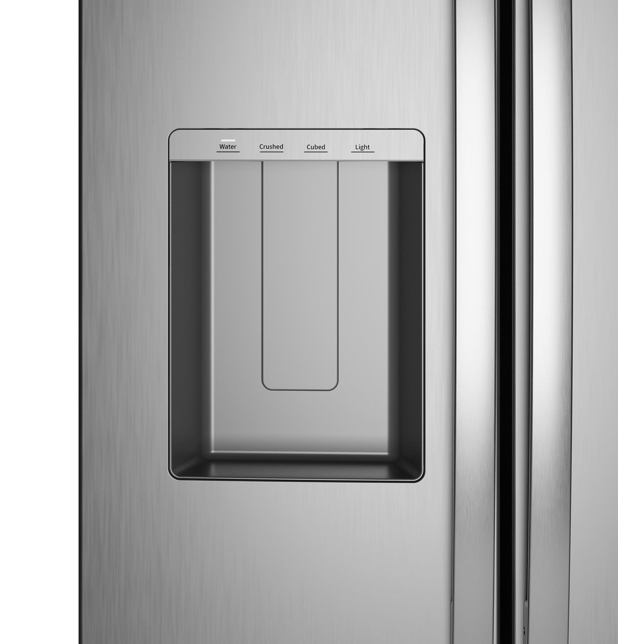 GE GZE24NYYFS 36" ENERGY STAR® Counter-Depth Side-by-Side Refrigerator – 23.6 Cu. Ft. – Fingerprint Resistant Stainless Steel