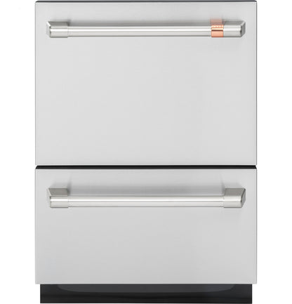 Cafe CDD420P2TS1 24" Double Drawer Dishwasher in Stainless Steel