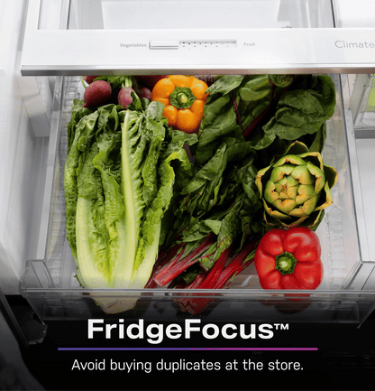 GE Profile PXD22HYYFS 36" Counter-Depth 4-Door French Door Refrigerator with Kitchen Assistant - Stainless Steel