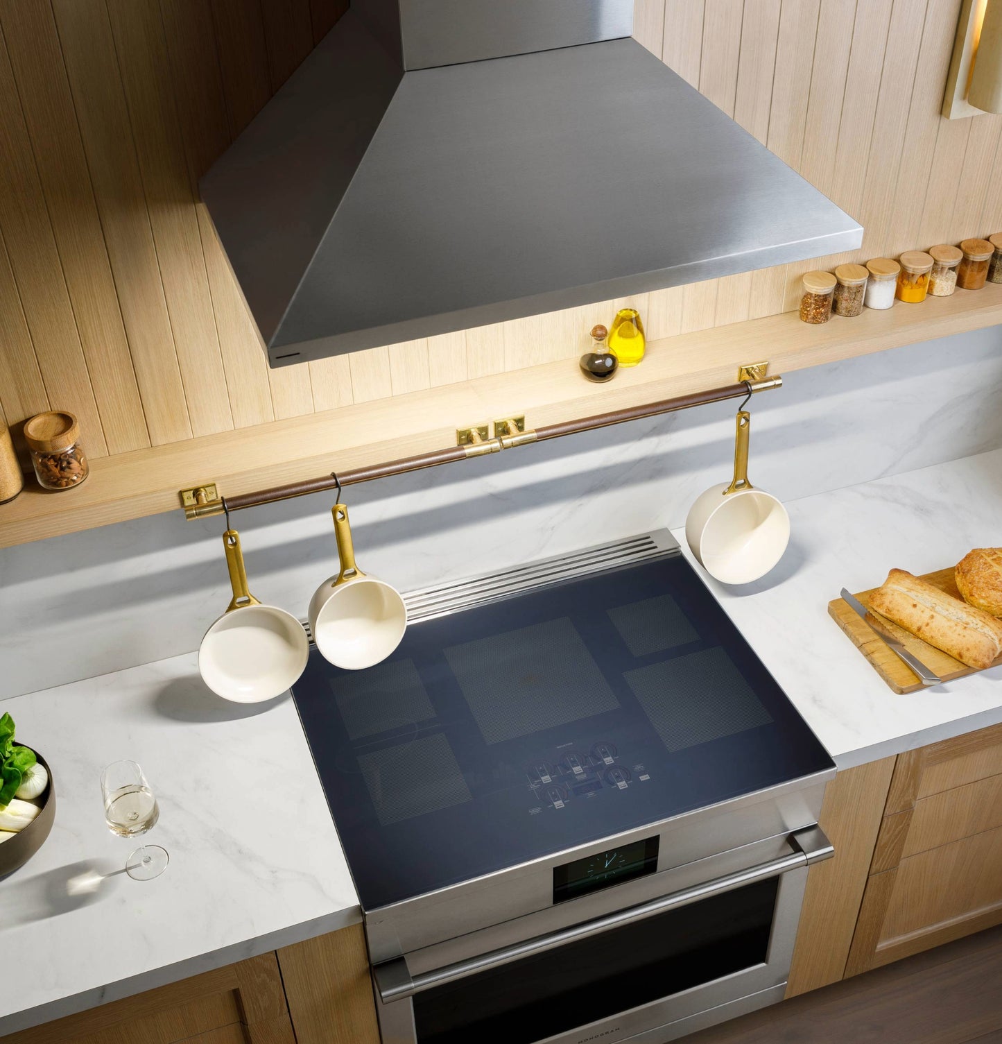Monogram ZVWS361SRSS 36" Wall Mount Range Hood with Air Quality Sensors & Smart Controls - Stainless Steel