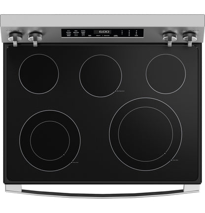 GE GRF600AVSS 30" ENERGY STAR® Free-Standing Electric Convection Range – Stainless Steel