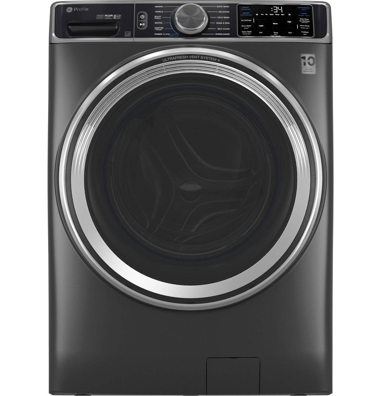 GE Profile PFW955SPWDS 5.5 cu. ft. Front Load Washer with UltraFresh Vent+