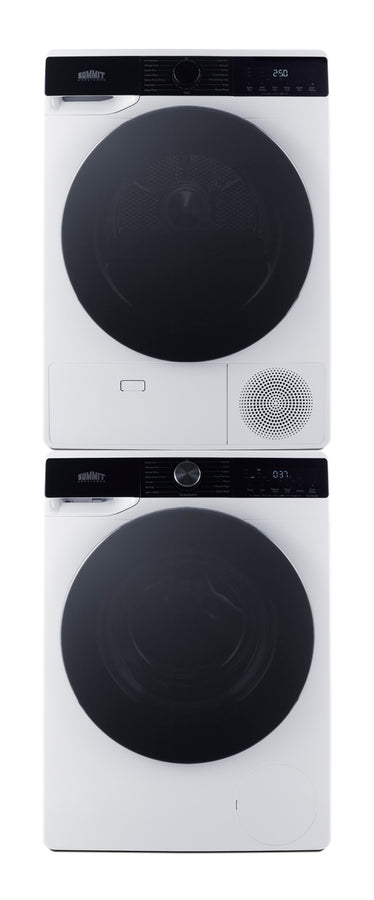 Summit SLS3434W 24" ENERGY STAR® Washer and Heat Pump Dryer Set