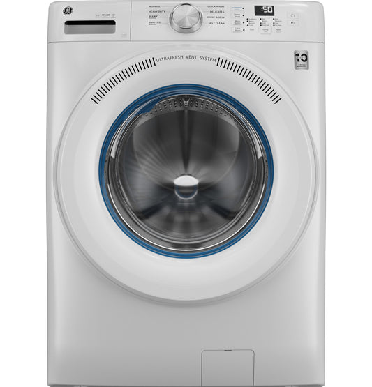 GE GFW350SSYWW 4.6 cu. ft. Front Load Washer with steam
