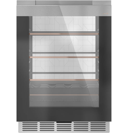 Café CCR06BM2PS5 24″ Built-In Smart Beverage Center in Platinum Glass