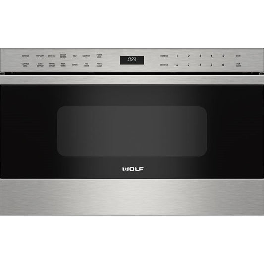 Wolf MD24TE/S 24″ Transitional Drawer Microwave