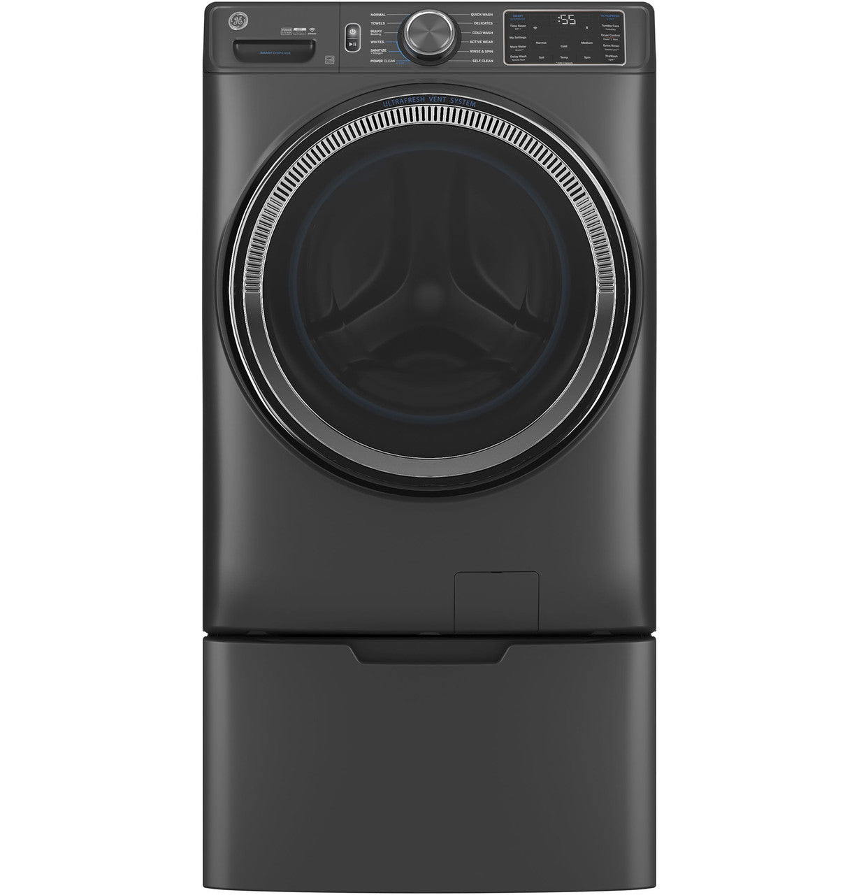 GE GFW655SPVDS 5.0 cu. ft. Front Load Washer with UltraFresh Vent