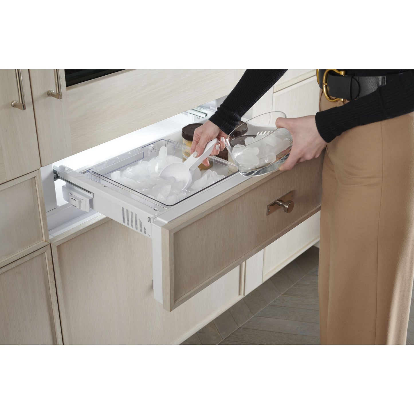 Monogram ZIC303NPPII 30" Panel-Ready Built-In Bottom Freezer Refrigerator