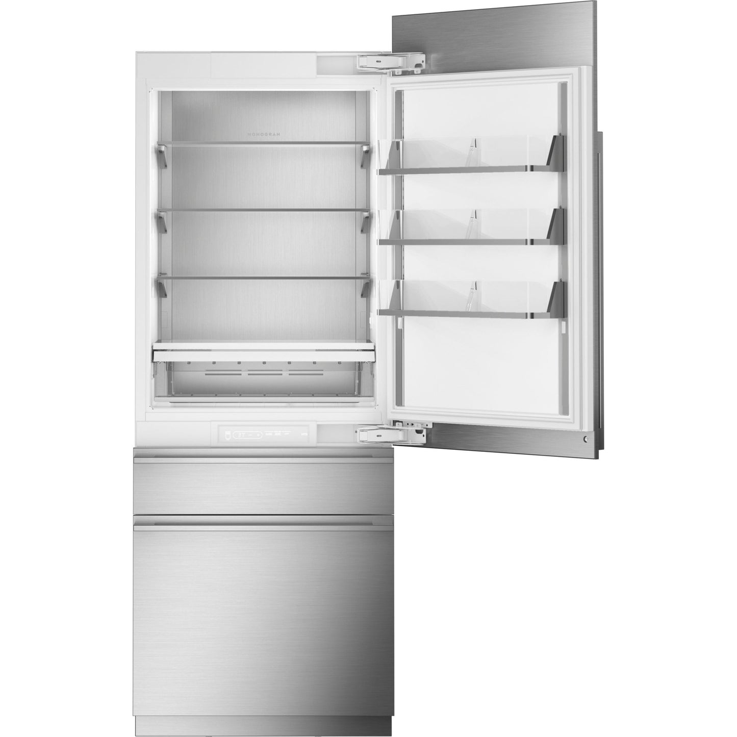 Monogram ZIC303NPPII 30" Panel-Ready Built-In Bottom Freezer Refrigerator