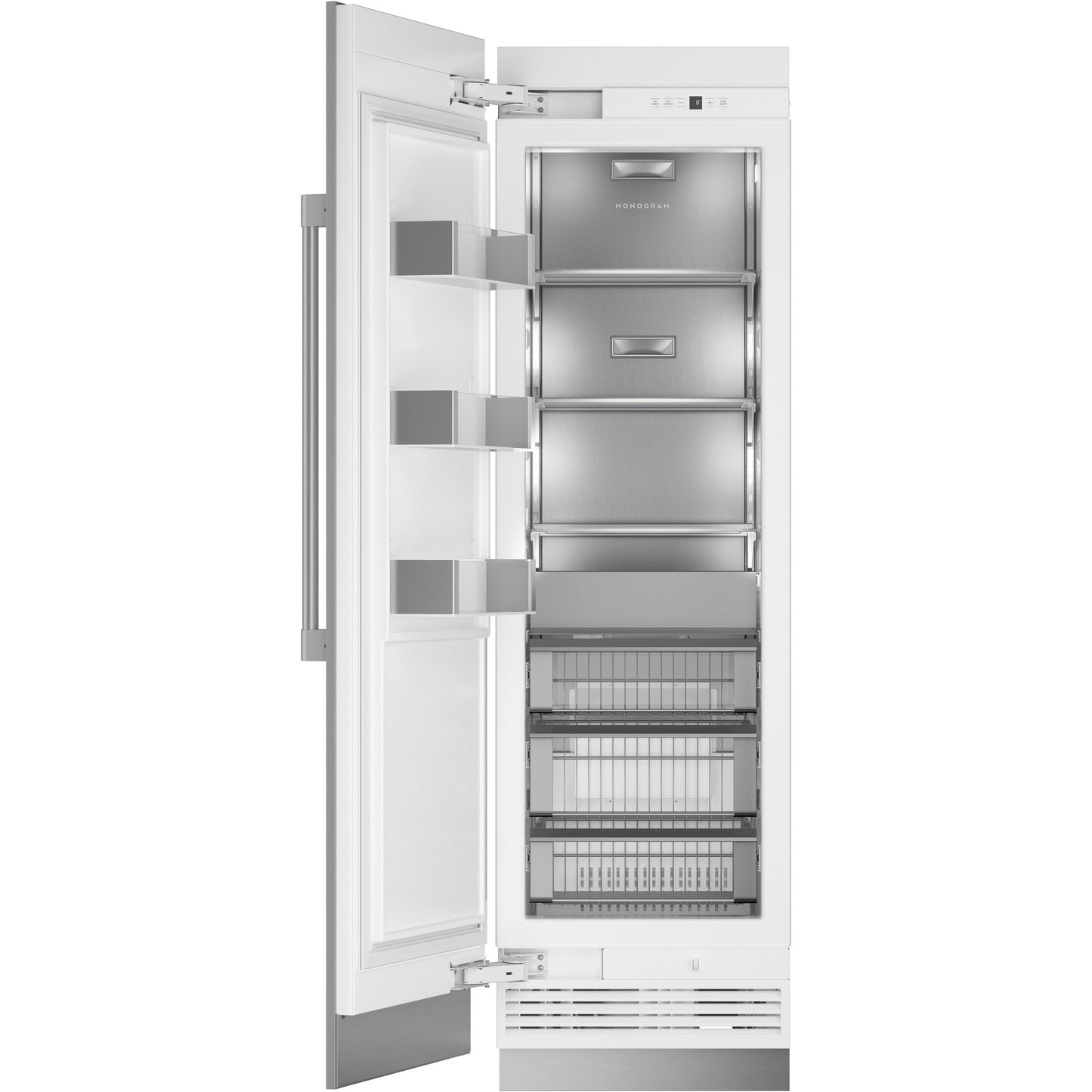 Monogram ZIF241NPNII 24" Panel-Ready Built-In All-Freezer Column