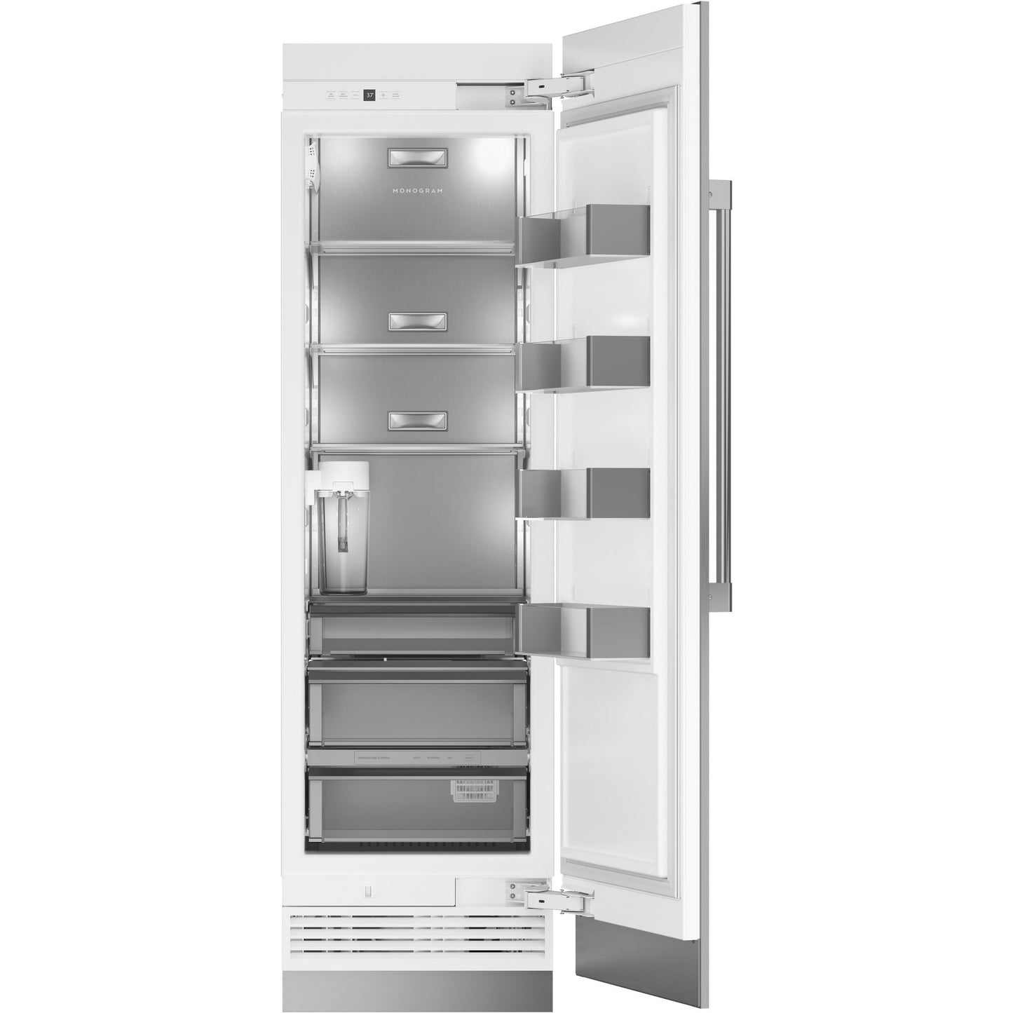 Monogram ZIR241NPNII 24" Panel-Ready Built-In All-Refrigerator Column