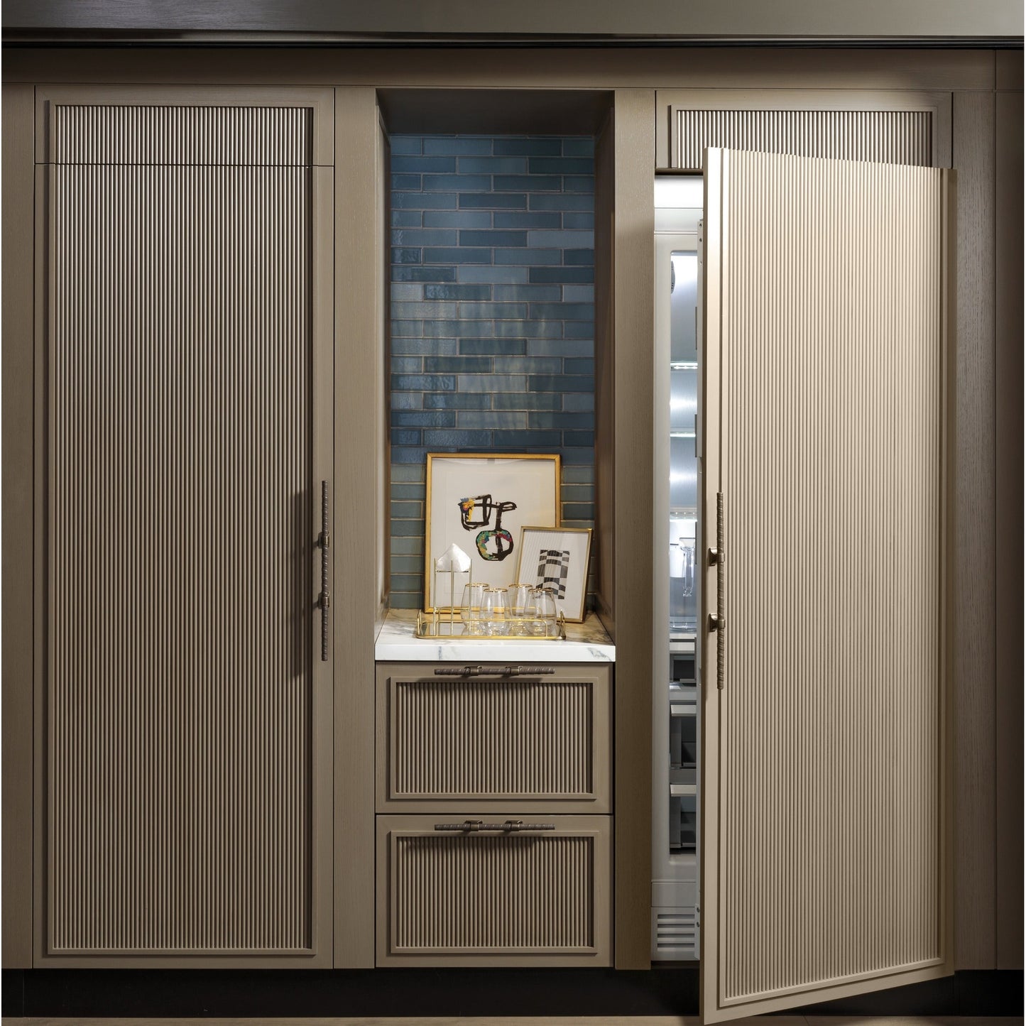Monogram ZIF241NPNII 24" Panel-Ready Built-In All-Freezer Column