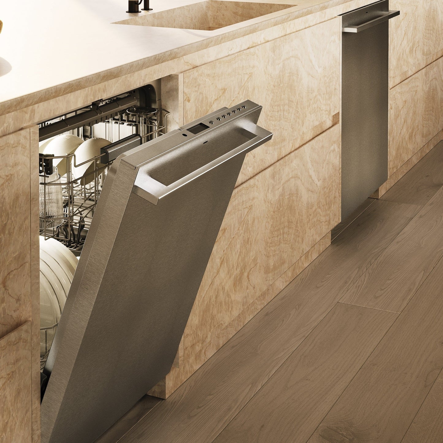 Monogram ZDT985SSNSS 24" Minimalist Fully Integrated Dishwasher